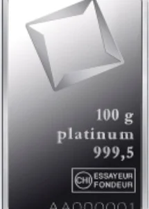 100g Platinum Bar Grade B