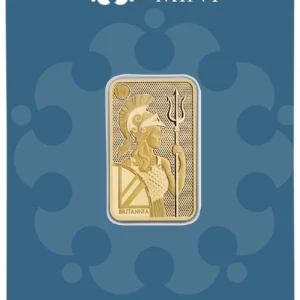 NEW 10g Gold Britannia Minted Bar