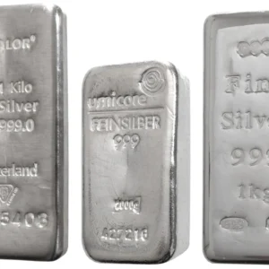 Second Hand 1kg Silver Bar