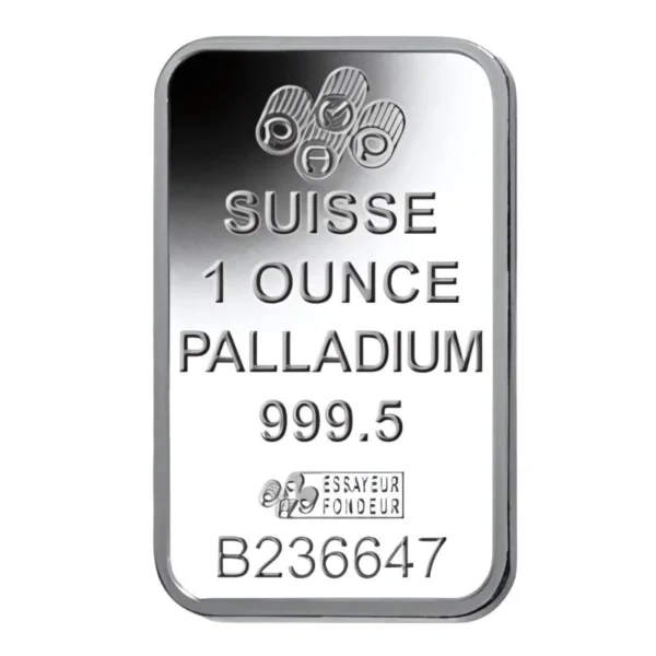 Second Hand Palladium 1oz Bar