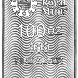 100oz Silver Bar Grade B