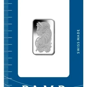 10g Palladium Bar PAMP Lady Fortuna
