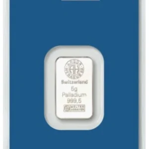 5g Palladium Bar Argor-Heraeus